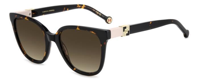 Gafas Carolina Herrera HER 0297/S color havana de sol de diseño elegante tamaño 53 para mujer