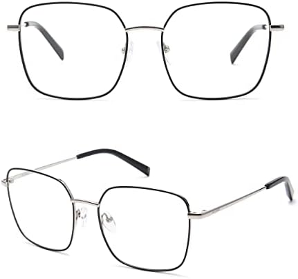 Mojiken MOM004 Blue Mild Glasses for Ladies and Males Laptop Studying/Gaming/TV/Telephones Glasses Christmas Present for Ladies