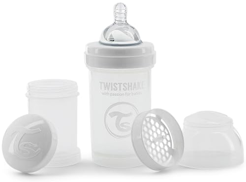 Imagen de Twistshake Biberón Anti-cólicos con Tetina Flujo Lento de Silicona para Bebés