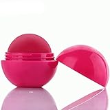 Eaarliyam Natural Moisturizing Lip Balm Smooth Ball Healing Lip Balms Fruit Flavoured Lips Care Fully Hydration Lipstick Lip Care Products Deep Hydration Lip Care (Strawberry)