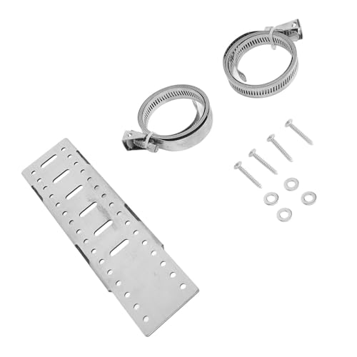 JOROBURO Expansion Tank Support Bracket, Wall Mounted Stainless Steel Adjustable Thermal Expansion Tank Holder, Water Heater Expansion Tank Mounting Bracketfor 5 Gallon Tank - Thumbnail 7