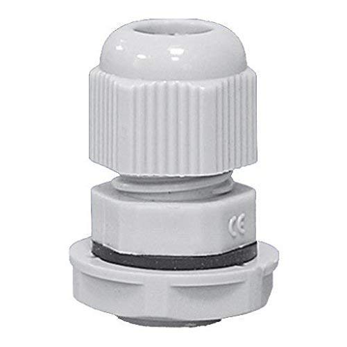 Preisvergleich Produktbild PG16 Kabelverschraubung IP68 10bar Grau PROFI 34.16 2855