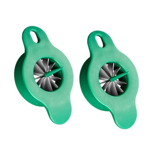 GRIRIW 2Pcs Vegetable Cutter for Scallions Onions and Peppers Practical Shredder with Easy to Use Design Compact Kitchen Tool for Effortless Chopping