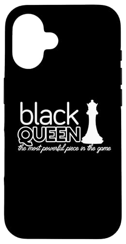 BLACK QUEEN Most Powerful Piece in the Game Chess Meme X}zP[X iPhone 16 p