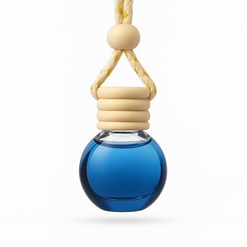 Car Air Fresheners for Men – Sauvage-Inspired Long-Lasting Car Perfume – Premium Glass Bottle – Hanging Car Fragrance for Everyday Drives and Commutes – Car Accessories for Men by NIX LONDON UK