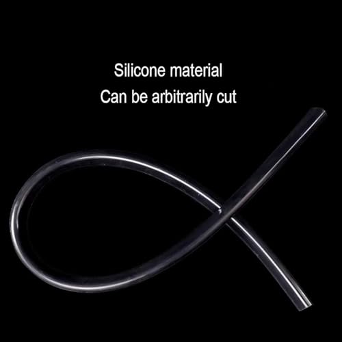 Barrera de silicona autoadhesiva para el suelo de la ducha para habitaciones húmedas, impermeable, tira de sellado de baño, protector flexible para umbral de ducha (transparente, 100 cm)