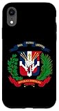custodia per iphone xr coat of arms republica dominicana bandera dominican bandiera