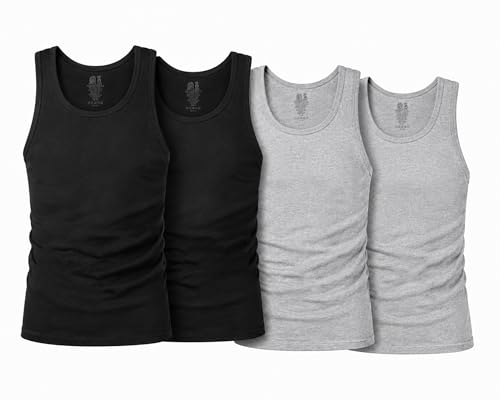 Image of Fruit of the Loom Men's Sleeveless Tag Free Moisture Wicking Tank A-Shirt