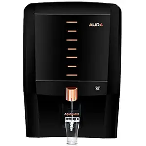 Aquaguard Aura High Recovery RO+UV+Taste Adjuster(MTDS),75% water saving,Active Copper & Zinc 7L storage water purifier,8 stages purification,suitable for borewell,tanker,municipal water