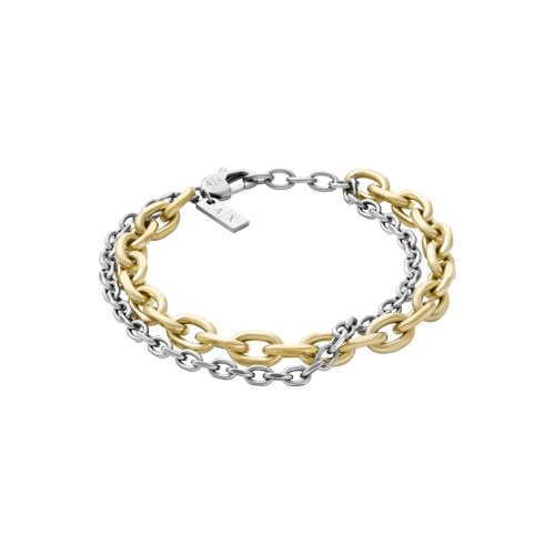Image of A|X Armani Exchange Stainless Steel Chain Bracelet for Men