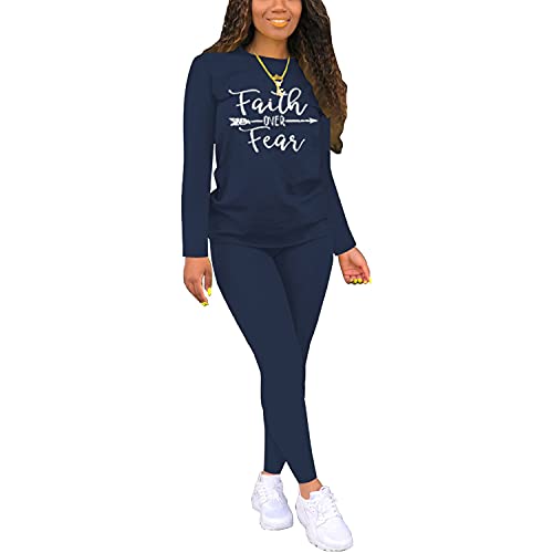 Image of Nimsruc Two Piece Outfits For Women Casual