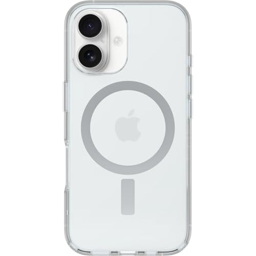 Image of OtterBox iPhone 16 Symmetry Series Clear Case - Clear - Ultra-Thin, Sleek iPhone Case, Clear, Minimalist iPhone Case