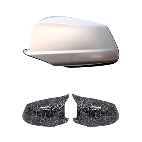 F10 F11 ԗpobN~[Lbv TCh~[Jo[ J[{t@Co[ ubN ƌ݊ BMW 5V[Y F18 Pre-LCI 2010-2013 Ή(Forged Carbon Look)