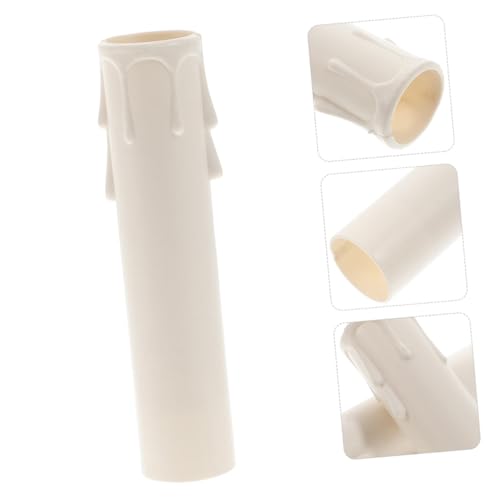 Fundas para Candelabros de Lágrima Repuestos de Velas Altas en Pp Blanco 4
