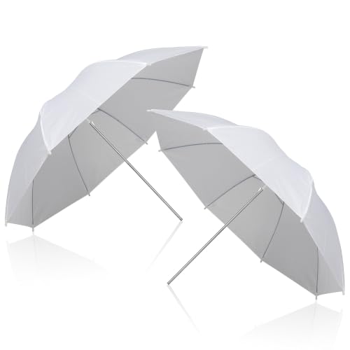 Image of EMART 33 inch /84cm Translucent White Photo Soft Umbrella for Photography 2Pack