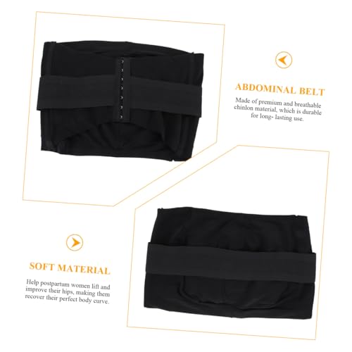 Faja lumbar correctora para recuperación pélvica postparto XL negra miniatura 3