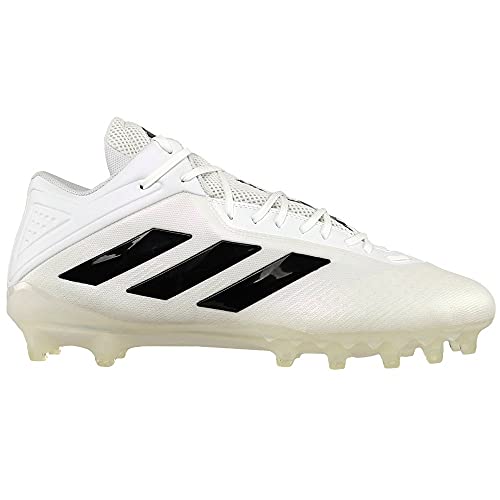 adidas Mens Freak Mid Football Sneakers Shoes Casual Cleated - White - Size 13 D