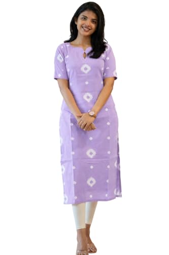 Image of Sun Fashion And Lifestyle Women's Pv Cotton Stitched Printed Kurti