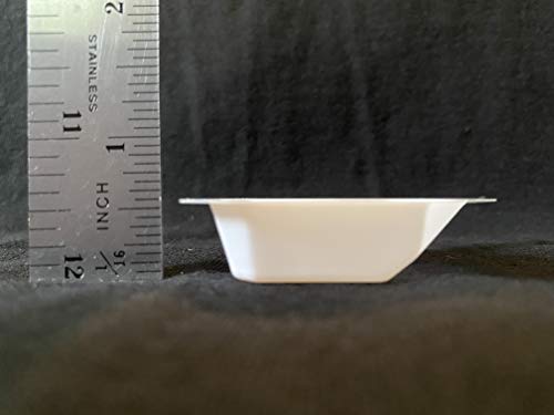 pour boats w-p43-wh-50 43mm small white pack of 50