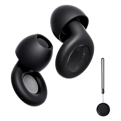 Ear Plugs for Sleeping Noise Cancelling,Comfy Reusable Silicone Earplugs for Noise Reduction, Hearing Protection Ear Plugs for Sleep, Focus, Noise Sensitivity Cover