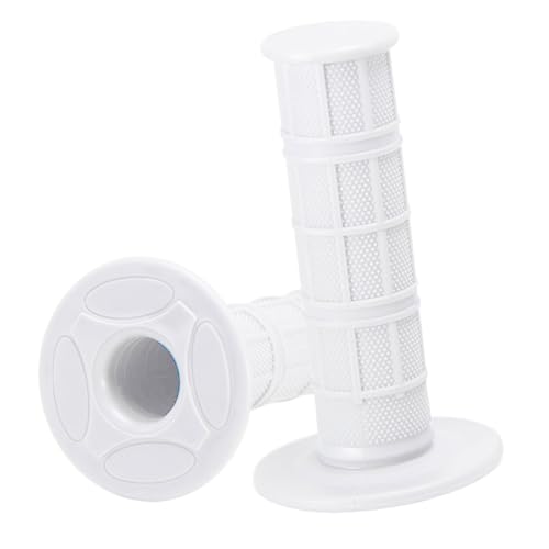 2 Pcs White Grips Forgrips for Ebike Pro Taper Grips Dirt Bike Grips Dirtbike Grips Dirt Bike Grips Scooter Grips Grips Universal Handlebar Grips Soft Rubber Motorcycle