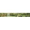 Reptile Habitat Background; Rain Forest, Waterfall, Red Leaves, for 72Lx24Wx18H Terrarium, 3-Sided Wraparound