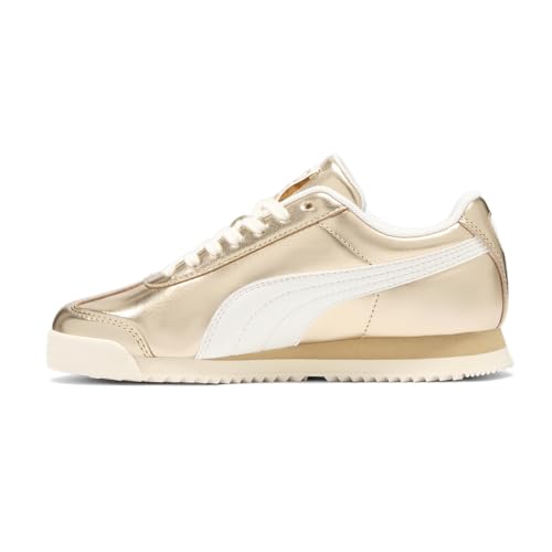 PUMA Women's Roma, 24-Chrome Gold-Warm White, 5.5