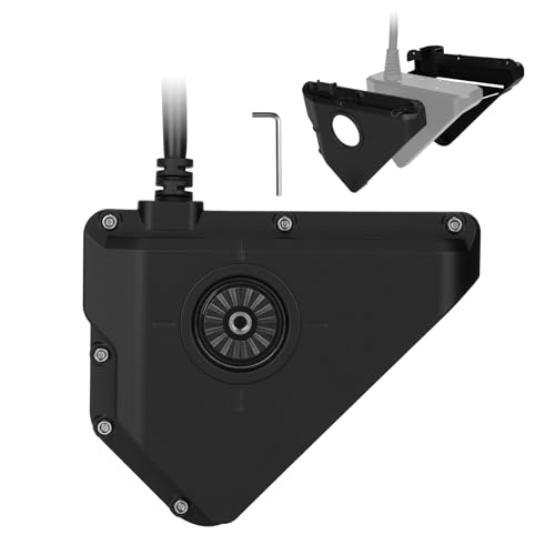 VINmounts Travel Transducer Cover for LiveScope LVS32 30% Glass Fiber Reinforced Nylon Zero Interference Design with Sonar Openings for Protection During Use & Transport