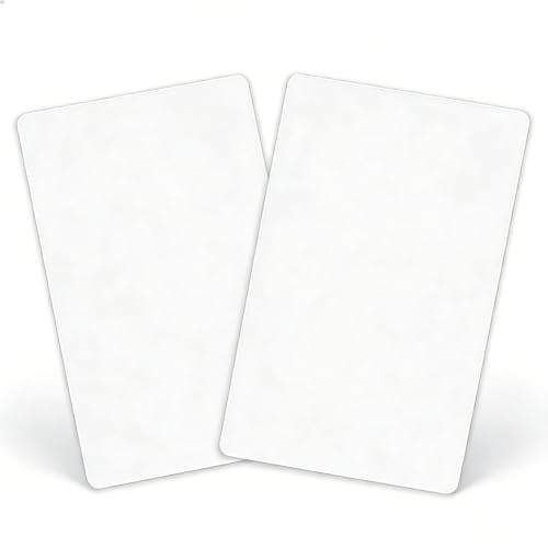 Image of ZEFTV Screwless Blank Wall Plates 1-Gang Blank Switch Outlet Electrical Cover Plate Unbreakable Thermoplastic Faceplate for Decorative Receptacle Outlet Switch, White (2 Pack)