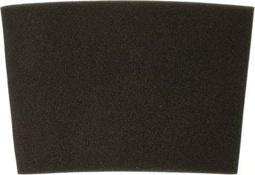 Stanley 19-1600 Foam Filter for 5-18 Gallon Wet/Dry Vacuums, Fit for SL18115, SL18115P, SL18116, SL18116P, SL18191P, SL18199P, SL18117, SL18701P-10A, SL18410P-5A, SL18410-5B, PCX18406-5B, Black