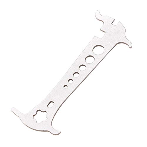 Corrente verificador, Romacci Régua de medição de corrente de bicicleta Ferramenta de conserto de in