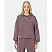 Sweaty Betty Women's Sand Wash Cloudweight Sweatshirt Sweatshirt, Sable Brown, Large