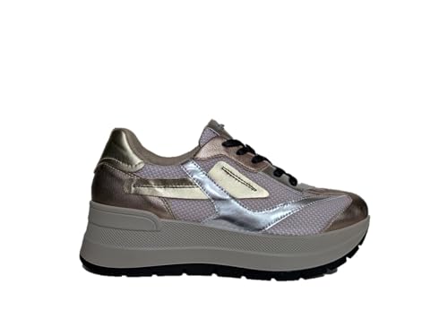 Baskets pour femme IGI&Co stylées en beige platine idéales pour vos sorties en ville