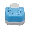 QIQQIKIN Redondeador de papel 3 en 1 (R4mm+R7mm+R10mm), perforadores para manualidades, cortador, tablero perforador de sobre, perforador de agujeros, laminado, proyectos de bricolaje, cortador de
