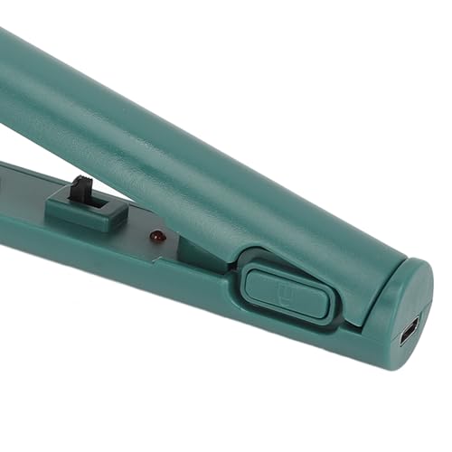 Plancha para cabello portátil color verde miniatura 7