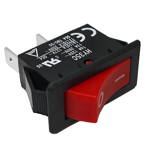 Interruptor de botón HY35C de 2 pines 16A y selector basculante de repuesto AC 125V 3