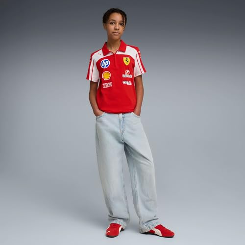 Polo PUMA Scuderia Ferrari F1 2026 junior rojo para regalo 2