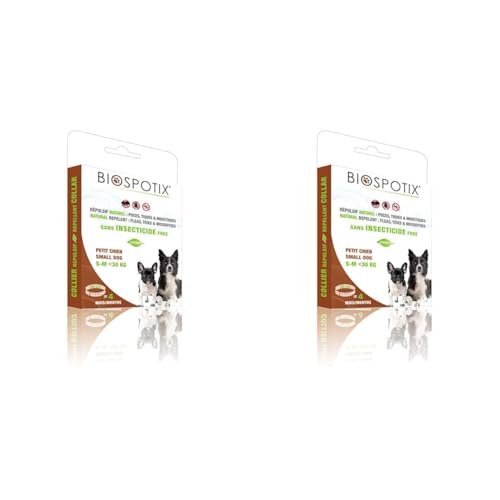 Arppe 2966010500 Collana Biospotix per Cane, S (Confezione da 2)