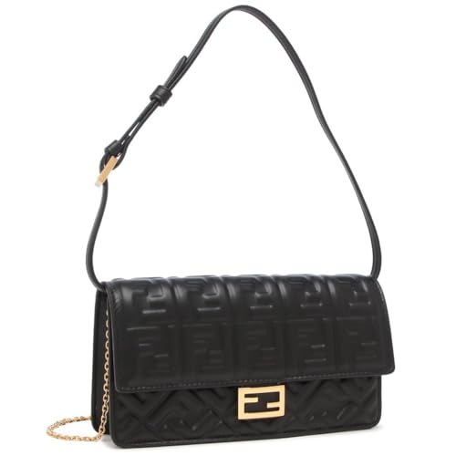 [フェンディ] ショルダーバッグ ハンドバッグ ブラック レディース 8M0498 AAJD F0KUR [並行輸入品]