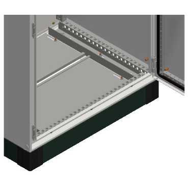 Barre de seuil horizontale 1600 mm pour jonction de parquets et carrelages