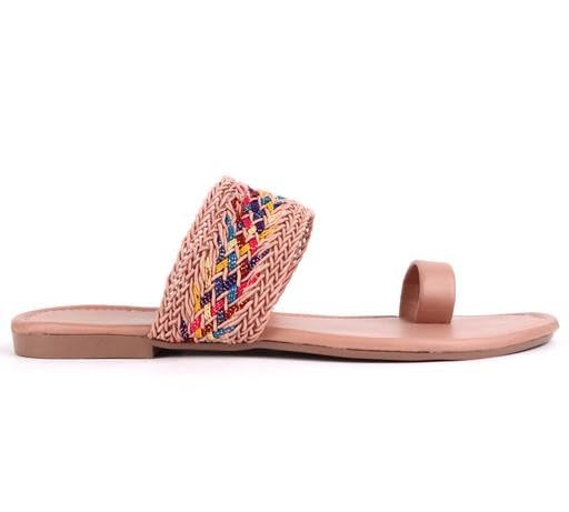 Image of Rehan Traders Stylish Tranding Stylish Flats Sandal| Comfortable, Lightweight, Anti Slip|SL 324