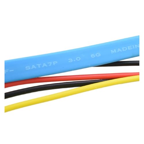 Cable Extensor SATA 22 Pin a 7+15 Pin 15cm Azul miniatura 6