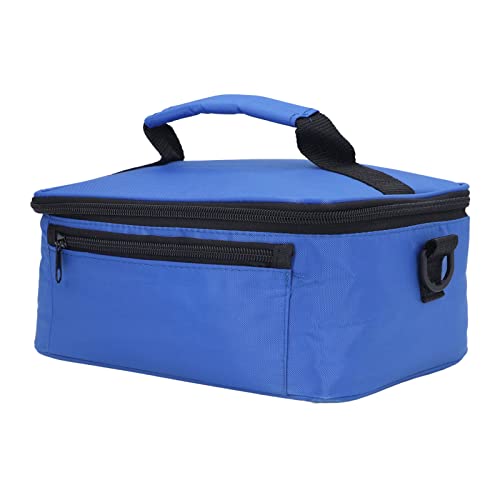 Food Warming Tote, Wide Applicable Heat Preservation Control Temperature Oxford Cloth Portable Mini Oven For Home (Blue) #TOP11