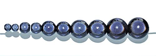 Miracle Beads Acryl-Perlen 10 Mm – 250 Stück, Glänzend & Sortiert, Für Schmuck, Basteln & Deko