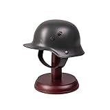 Stand: Holz Copytec Stahlhelm M16 Katze Helm WW1 Minihelm Tier Modell Deko Repro#37333