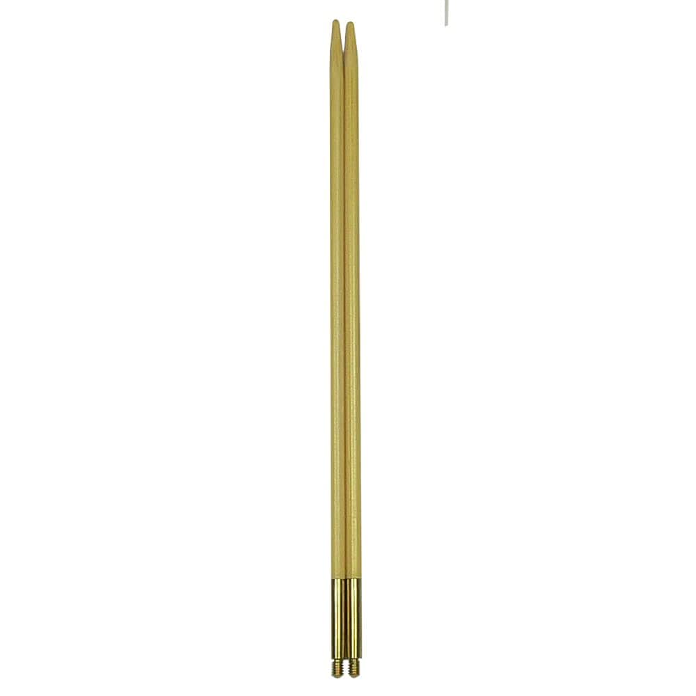 Seeknit Circular Knitting Needles, Bamboo, Beige, 14 cm x 4.5 mm, 14 cm x 4.50 mm