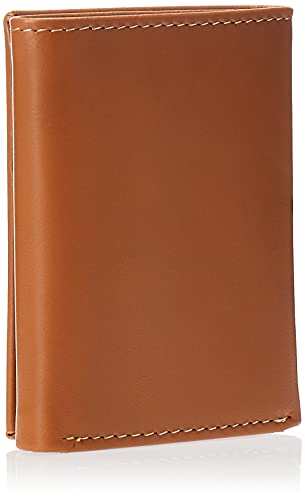 Timberland Mens Leather Trifold With Id Window Tri Fold Wallet, Tan (Cloudy), One Size Us #TOP1