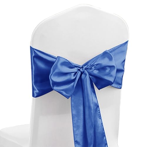 Enhances Wedding Ambiances Chair Back Sash Bows Polyester Bowknot Perfect for Celebration Covers Wedding Chair Decorations