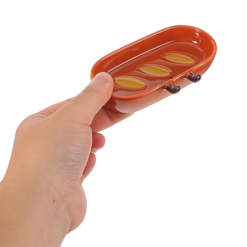 Cuenco de cerámica compacto para organizar salsas y decorar cocinas con poco espacio 5