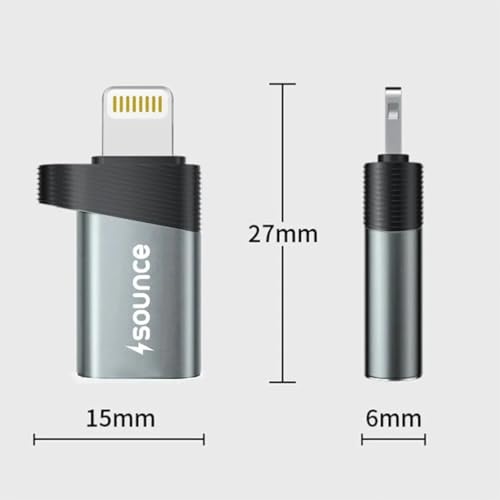 Image of Sounce Dual USB OTG Adapter - USB-A & Type-C to USB 3.0 Female Converter for Flash Drives, Pendrives, Smartphones, Tablets & USB Accessories